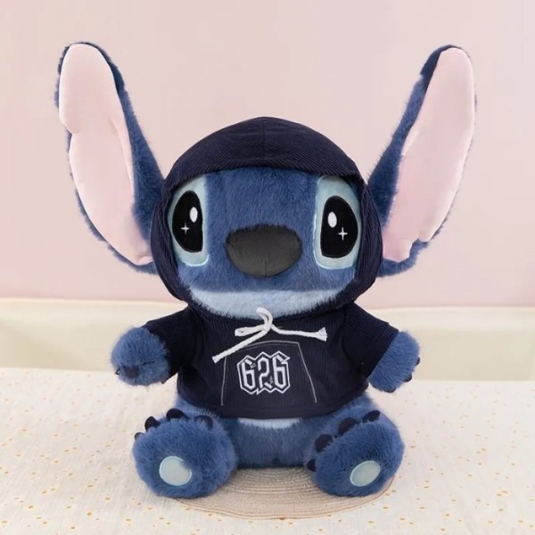 Фото - М'яка іграшка STITCH Стич в худі 35 см (6928270764689)